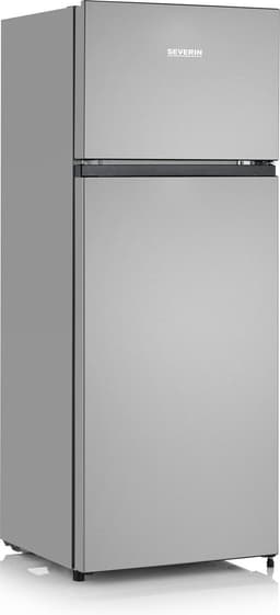Severin DT 8761 Dubbeldeurs Koel-Vriescombinatie – 205 Liter – LED – Stil – Energieklasse E - Vrijstaand - Zilver — thumbnail 5