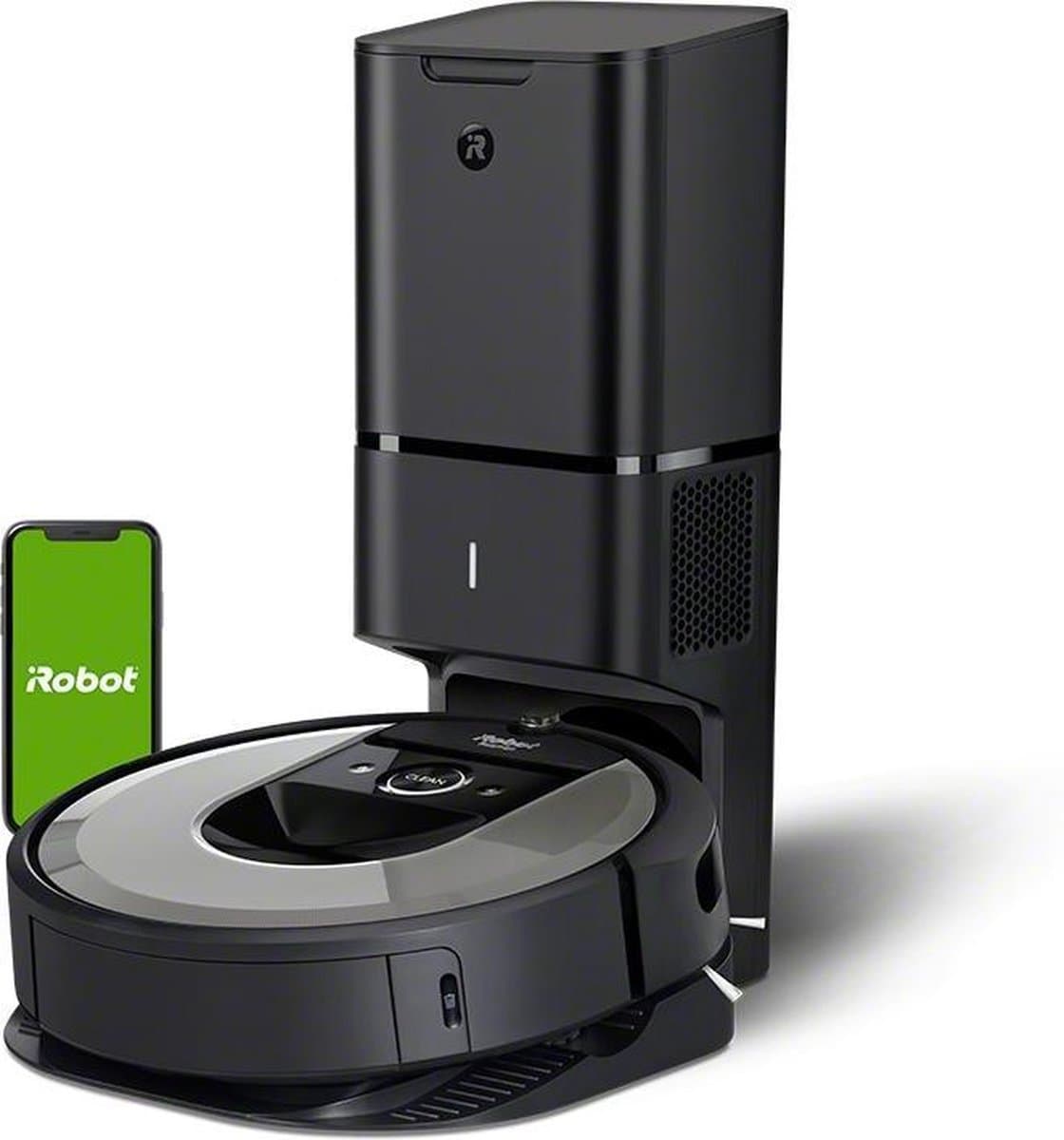 iRobot® Roomba® i7+ - Robotstofzuiger met slimme navigatie - Automatische vuilafvoer - i7556 — afbeelding 1