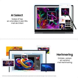 SAMSUNG Galaxy Book5 Pro 360 NP960QHA-KG2NL - 16 inch - Core™ Ultra 7 256V - 16 GB - 512 GB - Arc™ 140V GPU - Copilot+ PC — thumbnail 3
