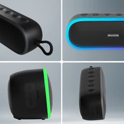 Auronic Draadloze Speaker - Muziek Box - 10 uur lang muziek luisteren - Extra Bass - Zwart — thumbnail 2