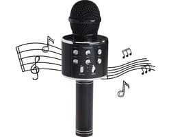 Denver Karaoke Microfoon - Bluetooth - Karaoke - Ingebouwde Speaker - AUX - MicroSD - KMS20B - Zwart