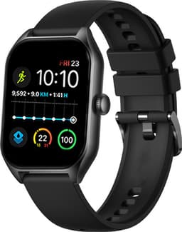 Royal Supplies C50 - Smartwatch- Smartwatch Dames & Heren - Screenprotector - 2026- Bellen- HD Touchscreen - Horloge - Stappenteller - Bloeddrukmeter - Saturatiemeter - IOS & Android - Zwart — thumbnail 1