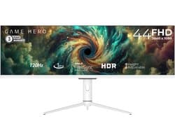 GAME HERO® 44 inch UltraWide Full HD IPS 120Hz Gaming Monitor