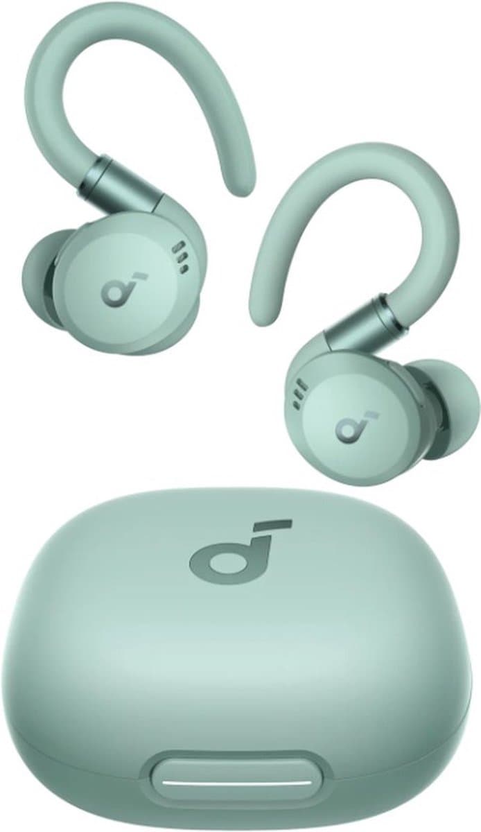 Anker soundcore Sport X20 ANC - Draadloze Oordopjes met Oorhaken - Groen — afbeelding 1