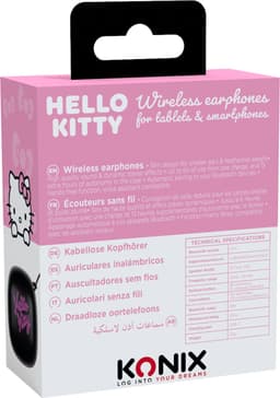Hello Kitty - draadloze oordopjes - oplaadcase - karabijnhaak — thumbnail 4