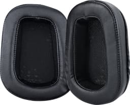 Vervangende Oorkussens voor Logitech G35, G230, G231, G233, G332, G430, G431, G432, G433, G533, G633, G633S, G635, G930, G933, G933S, G935 Hoofdtelefoon van MMOBIEL – Protein PU Oorkussens – Zwart — thumbnail 2