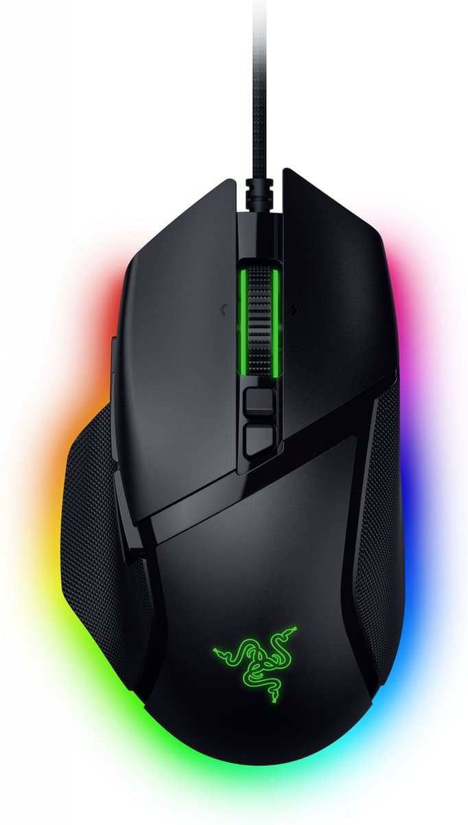 Razer Basilisk V3 35K - Optische Gaming Muis - RGB - 35000 DPI - Zwart — afbeelding 1