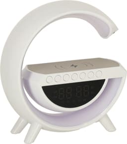 BVT® Digitale Wekkerradio - Klokradio Slaapkamer - Draadloze Oplader - Radio - Speaker - Klok - Lamp - 7 Verschillende Wekker Geluiden - 13 Verschillende Lichtkleuren - Enkele Kleuren Of RGB Effect - Voor Volwassen en Kinderen — thumbnail 3