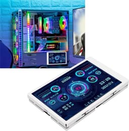 35 Inch IPS USB Mini-scherm AIDA64 Computer Temp Monitor Draagbaar Oogbescherming PC CPU Data Monitor 320 X 480 (Wit) - Monitor voor Computer Temperatuurmeting . — thumbnail 1