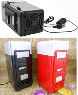 Equivera Mini Fridge for Drinks - Kleine Koelkast - Mini Koelkasten - Minibar - Mini Fridge - Mini Koelkast - Mini Koelkastje - Must have voor in Huis! — thumbnail 4