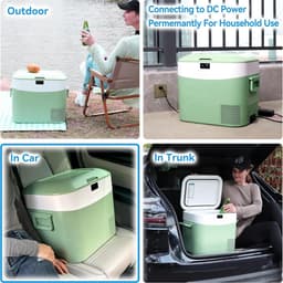 Equivera Mini Fridge for Drinks - Kleine Koelkast - Mini Koelkasten - Minibar - Mini Fridge - Mini Koelkast - Mini Koelkastje - Must have voor in Huis! — thumbnail 4