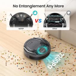 Comnox - Lefant M210 Pro Robotstofzuiger - 2200Pa Zuigkracht - WiFi/App/Alexa Bediening - 120 Minuten Looptijd - Compact en Slim Ontwerp — thumbnail 5