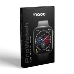 Maoo ProWatch AMOLED Smartwatch Dames en Heren - Milanese Bandje en 3 Siliconen Bandjes - Stappenteller - Hartslagmeter- Bloeddrukmeter - Slaapmonitor - Multisport - Geschikt voor Android en iOS - Rosé Goud — thumbnail 4