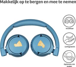 POGS - The Gecko 2 - Draadloze on-ear kinder koptelefoon - Bluetooth - Veilige volumebegrenzing - Duurzaam - Gratis app voor extra functies - rBlauw — thumbnail 3