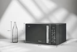 Grill Magnetron Combinatie met Stoomfunctie - 25L, 900W, AutoClean & Smeltfunctie — thumbnail 2