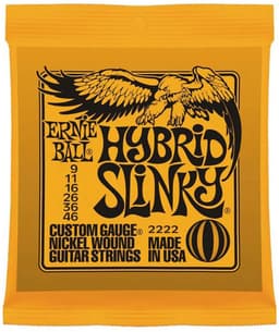 Ernie Ball EB-2222 snaren set elektrisch, nickel wound, hybrid slinky, 009-011-016-026-036-046 — thumbnail 1