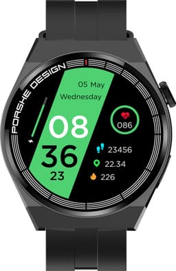 Smartwatch-met HD Touchscreen-Stappenteller - Hartslagmeter - Slaapmonitor - Multisport -Calorie Teller- Geschikt voor Android en iOS - Zwart — thumbnail 5