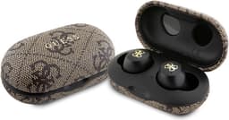 Guess True Wireless 4G Metal Bluetooth In-Ear Oordopjes - Bruin — thumbnail 1