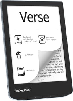 PocketBook Verse e-reader Bright Blue – 6 inch – 8 GB + Blauw Hoesje – voordeelbundel — thumbnail 4