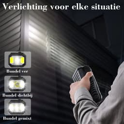 Noodradio - Solar Opwindbaar - 10.000mAh - Noodpakket - Powerbank Zonneenergie - Draagbare Radio - Zaklamp - Opwindbaar — thumbnail 4