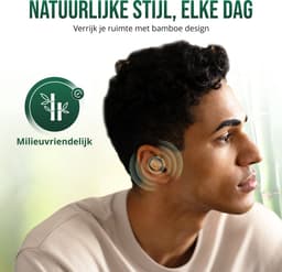 House of Marley Smile Jamaica TWS Draadloze Oordopjes - Bluetooth Oortjes Draadloos - 14 uur Batterijduur - Met Microfoon - Gemaakt van Duurzame Materialen - Cream — thumbnail 4