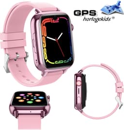 GPSHorlogeKids© - GPS horloge kind - smartwatch kinderen - WhatsApp - 4G videobellen - SOS alarm - TikTok - Google Assistant - facebook - smartwatch kind - nieuw 2025 - incl SIM – model Flux Roze — thumbnail 3