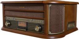Soundmaster NR565DAB - Nostalgisch stereo muziekcenter met DAB+, bluetooth, platenspeler, CD en cassettespeler — thumbnail 2