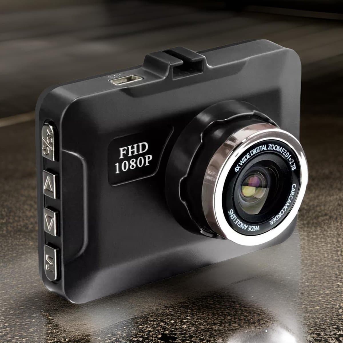 TechU™ Dashcam Camera – M26 Zwart – Dashboardcamera – 2” Scherm – Bewegingssensor – Loop recording – Nachtvisie – 120° Wijdhoeklens - voor auto — afbeelding 1