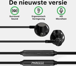 Bedrade Oordopjes geschikt voor iPhone oortjes - Bedraad - 2 Stuks - Werkt Direct - Geschikt voor Apple Lightning ( 14, 13, 12, 11, X, Pro Max Xs ) Oordoppen met Draad — thumbnail 5