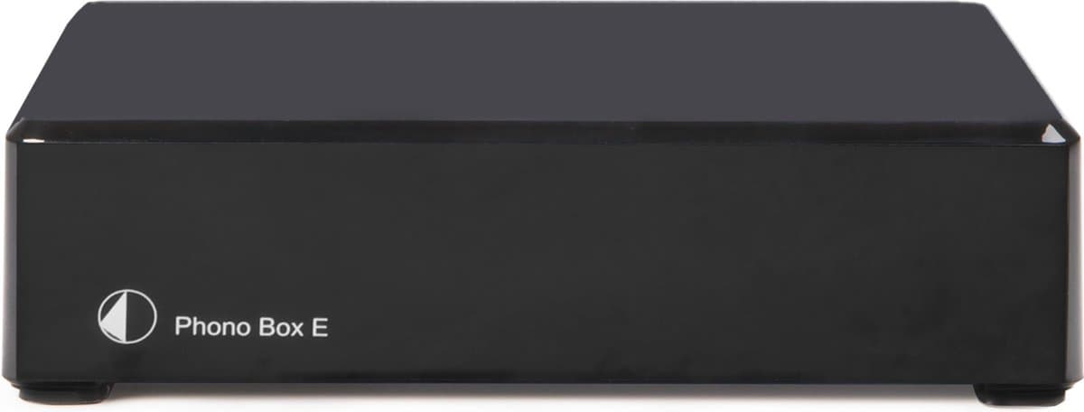 Pro-Ject Phono Box E Voorversterker MM - Compact Design - Nauwkeurige Geluidsweergave - Eenvoudige Plug & Play - Zwart — afbeelding 1