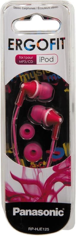Panasonic RP-HJE125 - In-ear oordopjes - Roze — thumbnail 2