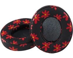 MIIEGO BOOM koptelefoons - oorkussens - sportkoptelefoonkussentjes - Floral red