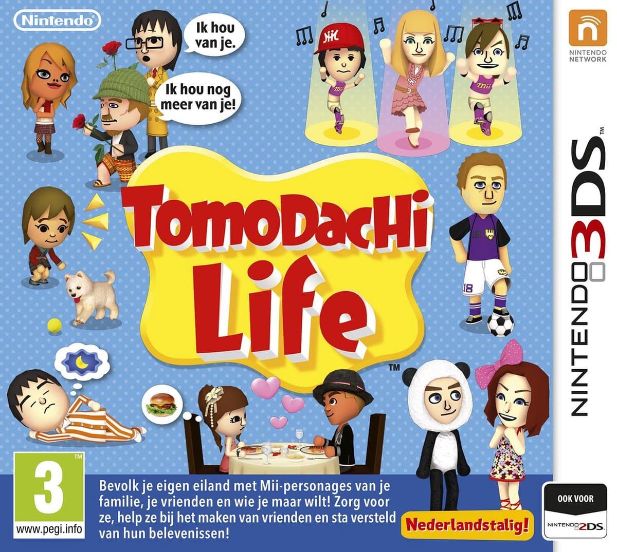 Tomodachi Life - Nederlandstalige versie - 2DS + 3DS — afbeelding 1