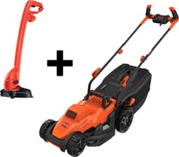 BLACK+DECKER Grasmaaier BEMW461BGL2 + trimmer — thumbnail 1
