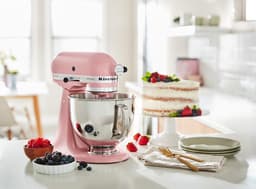 KitchenAid Artisan Mixer 5KSM175PSEDR Mat roze — thumbnail 3