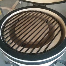 Patton Kamado Keramische Houtskoolbarbecue - 13" - Grilloppervlak Ø 28 cm - Inclusief Heatdeflector - Oranje — thumbnail 2