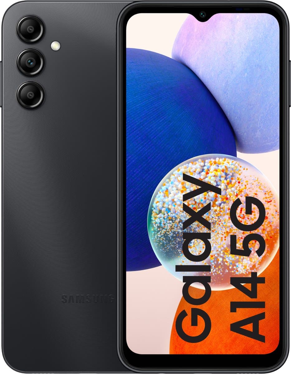Samsung Galaxy A14 5G - 64GB - Awesome Black — afbeelding 1