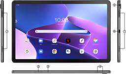 Lenovo Tab M10 FHD Plus WiFi - 64 GB - Grijs — thumbnail 2
