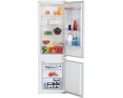 Beko BCSA285K4SN - Inbouw koel-vriescombinatie - 271 liter - Sleepdeur - Wit
