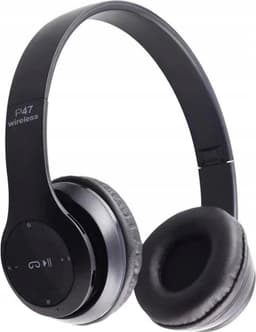 Koptelefoon - Zwart - Draadloos - Bluetooth - Bedieningspaneel - SD Kaartlezer - Bellen - met Ingebouwde Microfoon - tot 10 Meter - Telefoongesprek - Hoofdtelefoon Kinderen - Verstelbaar - Headphones - Cadeau - Oplaadbaar — thumbnail 2