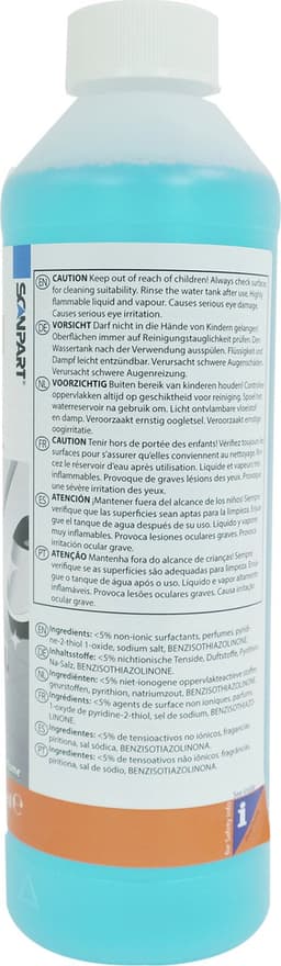 Scanpart vloer reiniger concentraat 500 ml - Speciaal geschikt voor dweilrobots en natstofzuigers - Universeel — thumbnail 3