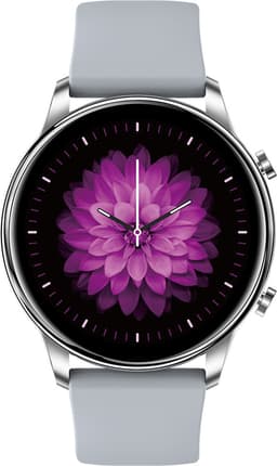 Kiraal Fit 4 - Smartwatch dames - Smartwatch Heren - Stappenteller - Full Screen - Fitness Tracker - Activity Tracker - Smartwatch Android & IOS - Grijs — thumbnail 2