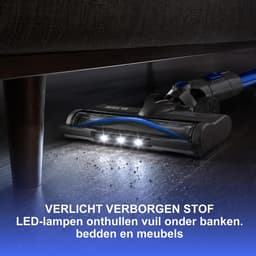 Steelstofzuiger 3-in-1 Draadloos - 22,2V - Lichtgewicht - Handstofzuiger - HEPA Filter — thumbnail 3