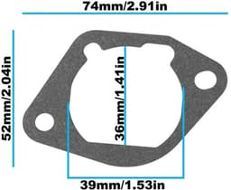 Luchtfilter 4 Stuks - Grasmaaier Basispakkingen - Compatibel met Exmark/John Deere - Duurzaam Materiaal - Afdichting Motor - Grasmaaierfilter — thumbnail 5