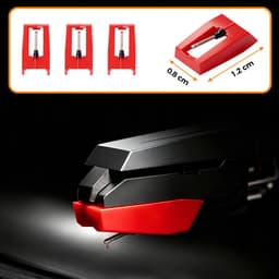 Pinguïn Records - Platenspeler Naald - Universele Vervangnaalden - Stylus voor Vinyl Platenspeler - StylusPro Triple - Set van 3 - Inclusief Opbergdoos — thumbnail 4