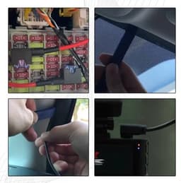 Dash Cam Hardwire Kit voor Dashcams met een USB-C Poort Multi-Size Hardwire Kits Voltage Indicator 24U Monitoring 12V-24V naar 5V met Laag Voltage Bescherming met Conversie A5-A8 — thumbnail 5