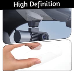 Solidchoice - Set van 8 Electrostatische Folies voor Dashcam — thumbnail 4
