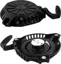 Grasmaaier Starter - Handstarter - Motor Starten - Metalen Constructie - 163 mm Diameter - Zwart — thumbnail 3