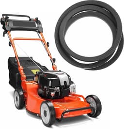 Aandrijfriem Grasmaaier - Reserveonderdeel - Gazononderhoud - Duurzaam Rubber - 1118 mm Buitenlengte - Zwart — thumbnail 4