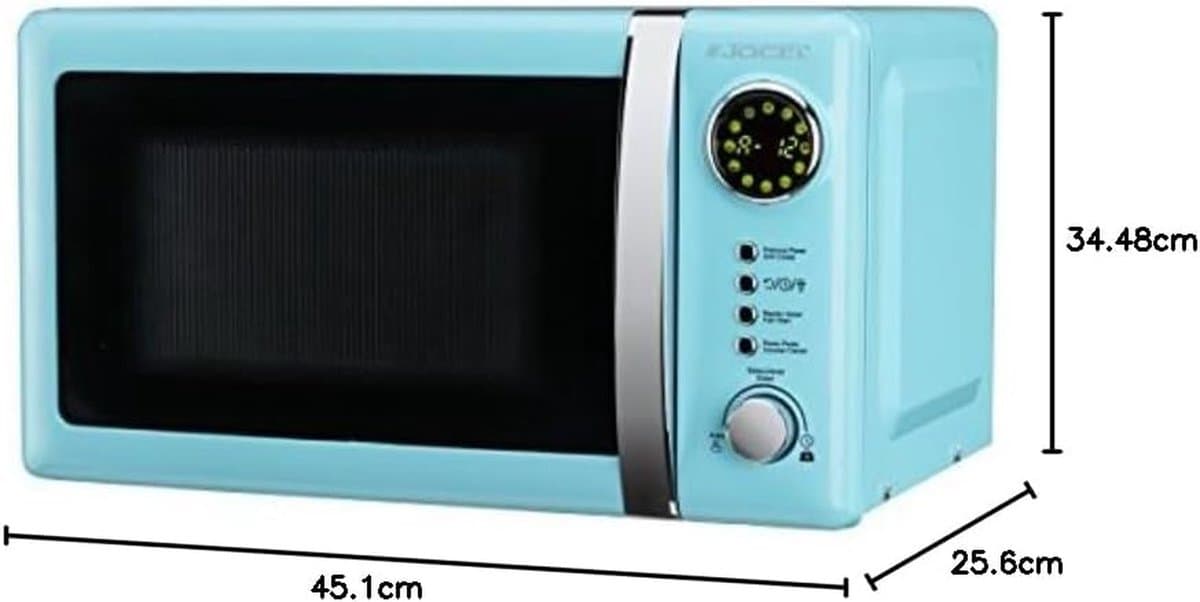 Magnetron - Oven - Snel opwarmen - Met grillfunctie - 20 liter - Blauw — afbeelding 1